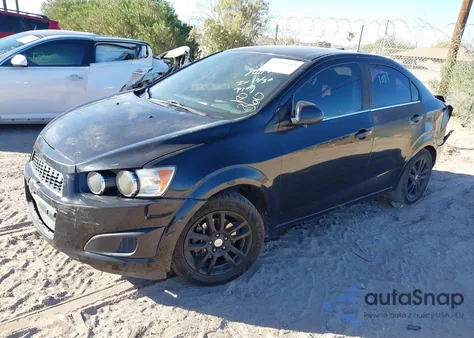 2014 Chevrolet Sonic Lt Auto z USA, uszkodzony, nr VIN 1G1JC5SG6E4129209